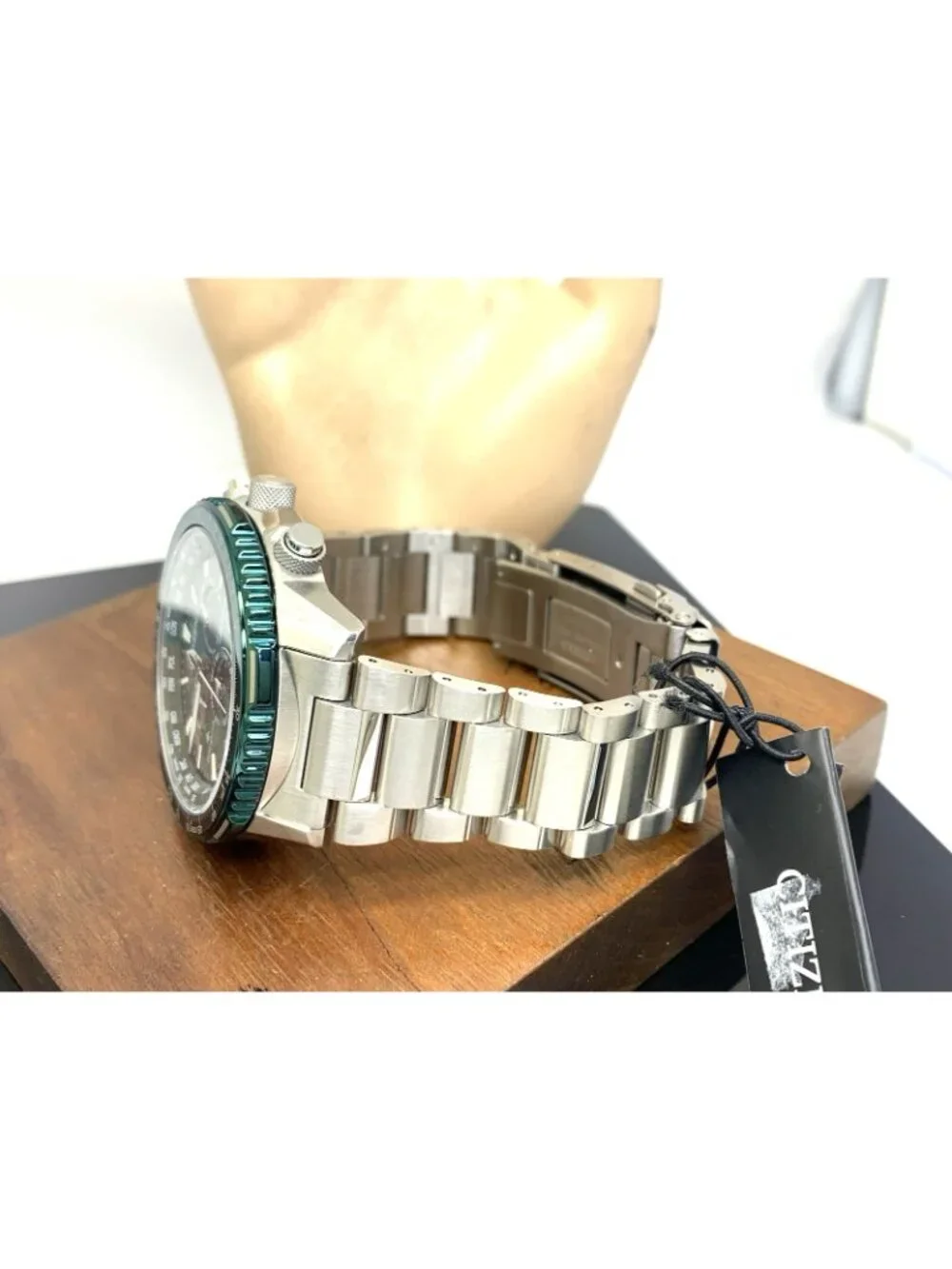 Citizen Men's Watch CB5004-59W Promaster Radio Controlled Eco-Drive Green Dial